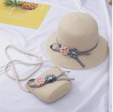 Children's Summer Hat And Sunshade Bag Set