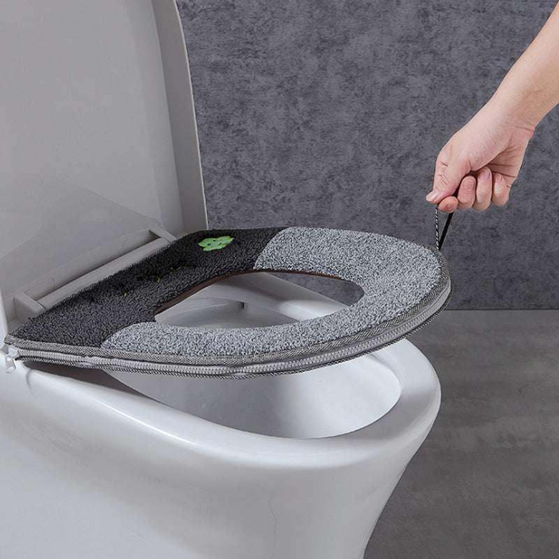 Luminous zipper toilet seat - Minihomy