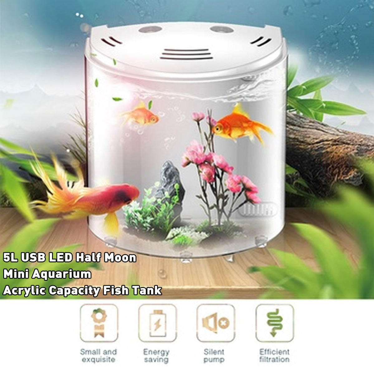 Ecological acrylic fish tank - Minihomy