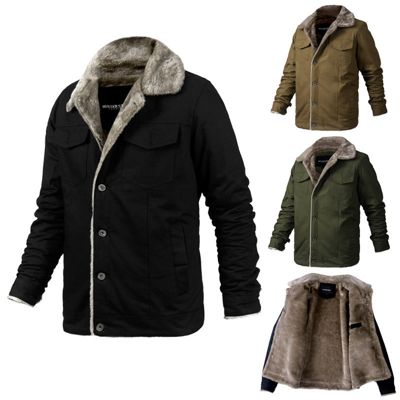 Warm Casual Coat Men's Clothing