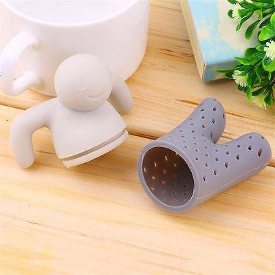 Experience Tea Bliss with Our Original Silicone Human Shape Tea Strainer Infuser - Minihomy