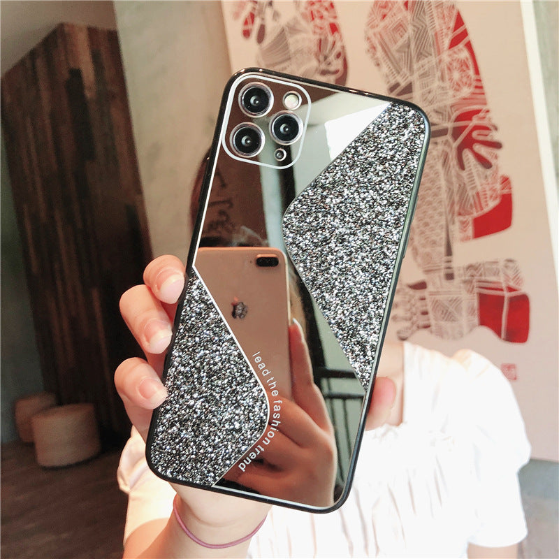 Luxury Glitter Phone Case With Personalized Rhinestones - Minihomy