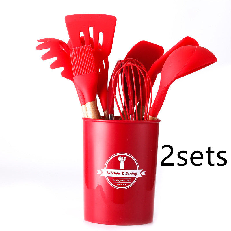 Silicone kitchenware set