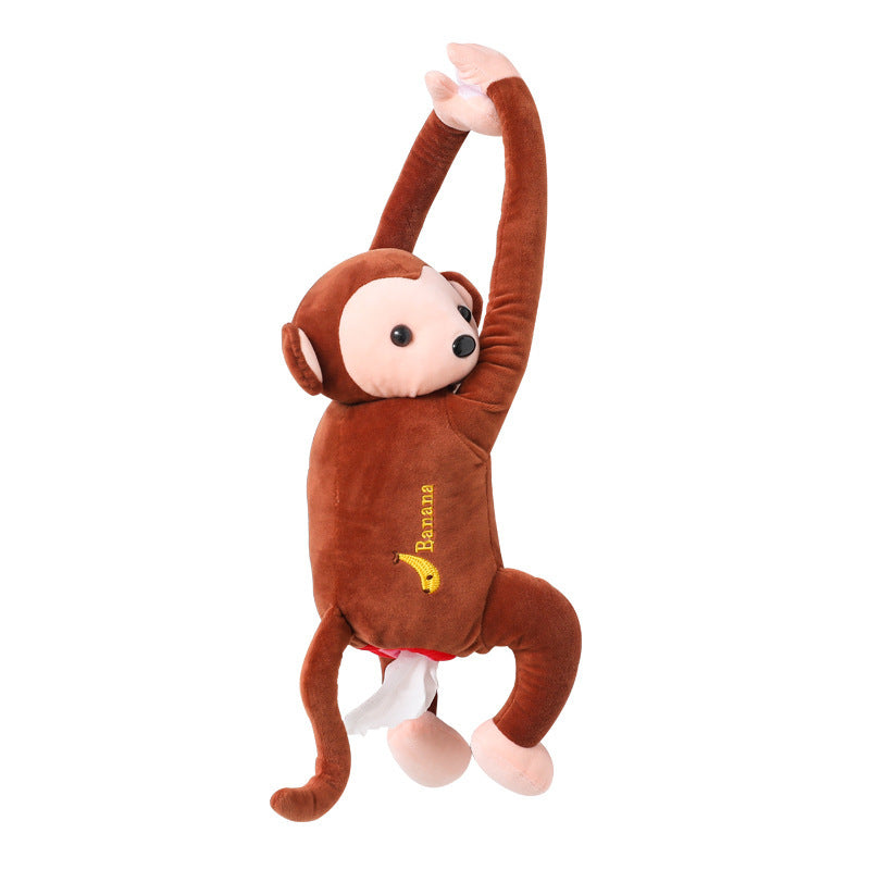 Pipi monkey hanging tissue box