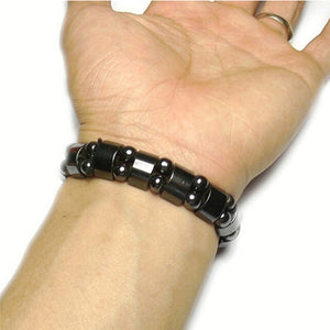Health care Black healf moon magnetic  Stone Bracelets