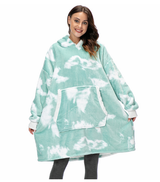 Mink Fleece Warm Loose Blanket Sweater - Minihomy