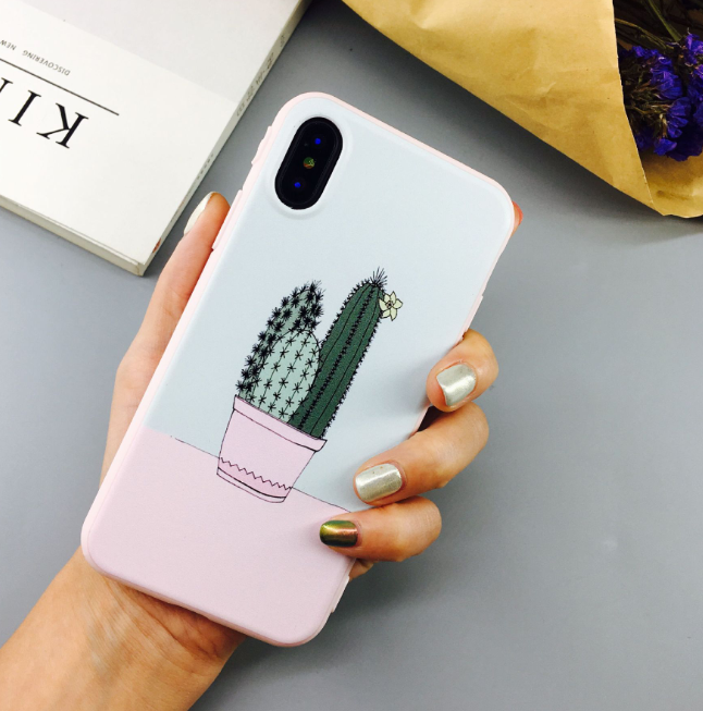 Cactus soft Phone Case