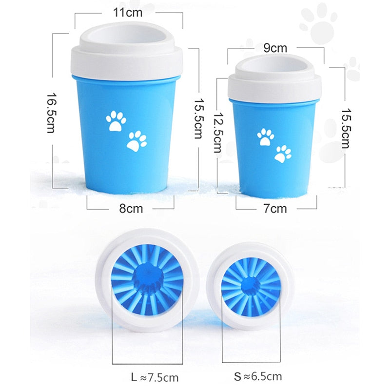 Dog foot washing cup cleaning product cat paw washer - Minihomy