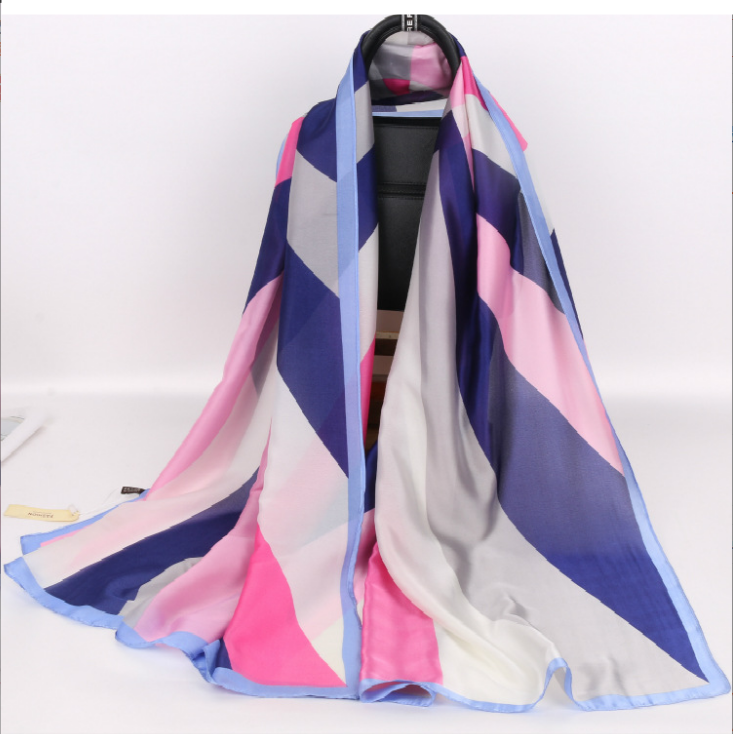 Women's Sunscreen Simulation Silk Scarf