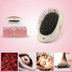 Portable negative ion anti-static straight hair vibration massage comb