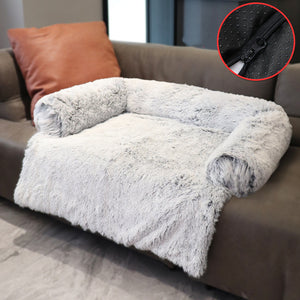 Kennel Plush Blanket Dual Use One Pet Kennel Sofa Bed - Minihomy