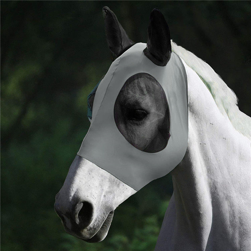 Breathable Anti-Mosquito And Fly-Proof Horse Masks Equestrian Supplies - Minihomy