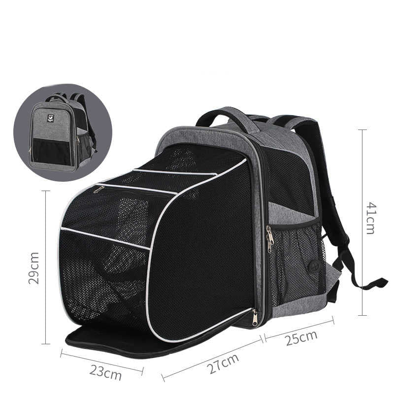 Pets Go Out Backpack Portable Space Capsule Large Capacity Shoulder Dog - Minihomy