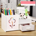 Multi-function pen holder creative desktop small storage box - Minihomy