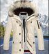 Men's Down Jacket Mid-length Solid Color Thicker - Minihomy