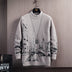 Autumn And Winter Round Neck Long Sleeved Pullover Thick Sweater - Minihomy