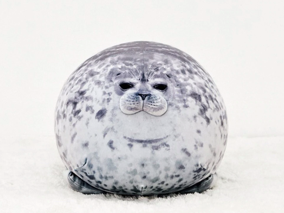 Large Seal Pillow Doll Aquarium Plush Toy - Minihomy