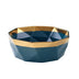 850ml Diamond shape ceramic salad bowls