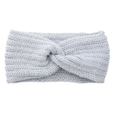 Knitted Cross Headband Ear Protection Braided Headband