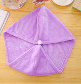 Korean version of coral fleece dry hair cap dry hair towel