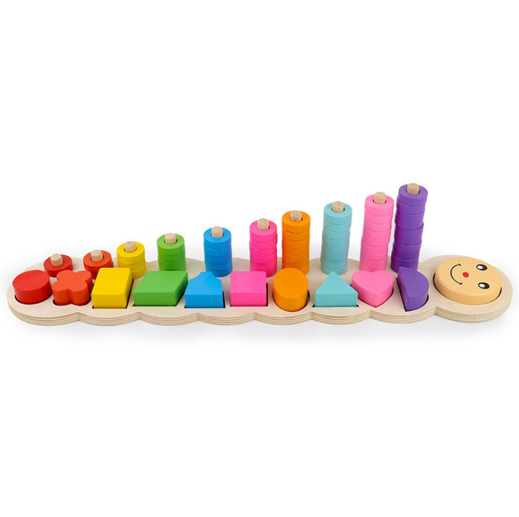 Early Childhood Education Wooden Logarithmic Board