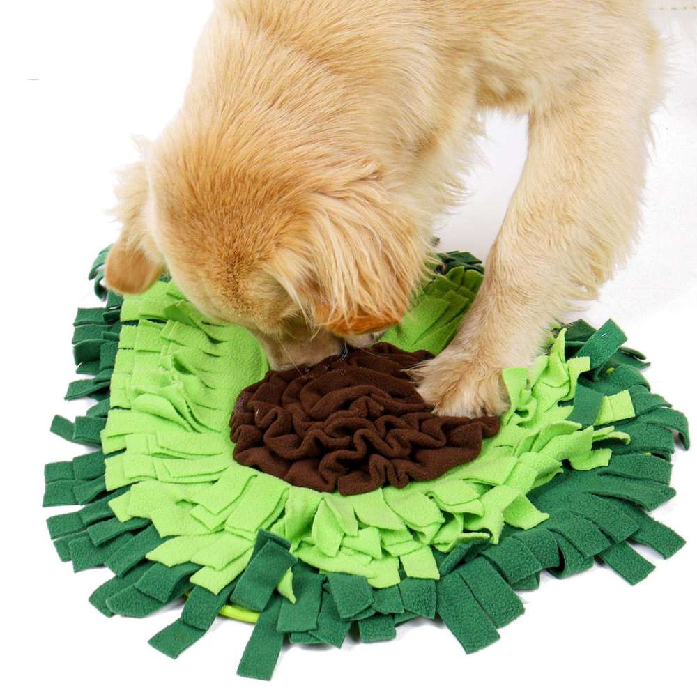 Mat Dog Puzzle Toy Pet Snack Mat Boring Interactive Game Training Blanket - Minihomy