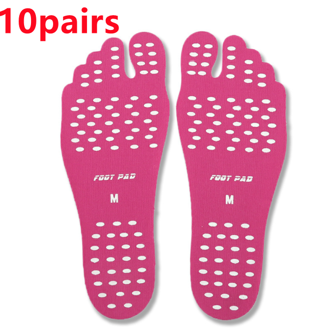 Beach Shoe Invisible Sticker Adhesive Pool Barefoot Anti-slip Pads Men Women - Minihomy