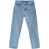 All-match Men's Loose Blue Straight-leg Jeans