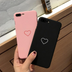 Black Love Lovers PC Hard Plastic Phone Case Cover Fundas Coque For