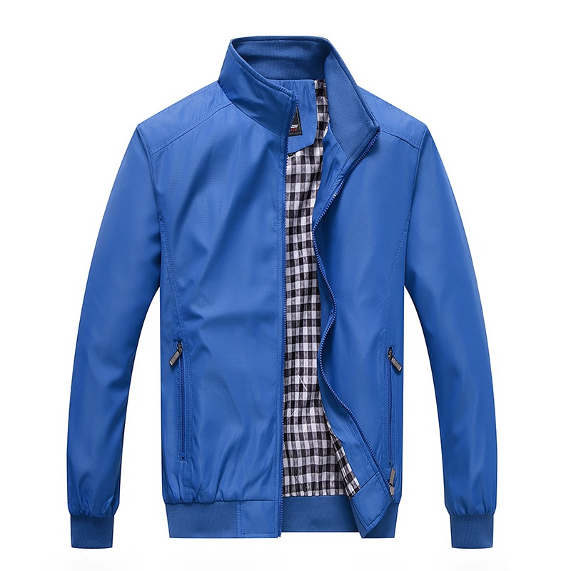 High Quality  Men's Jackets Men Casual Jacket Coats Spring Regular Slim Jacket - Minihomy