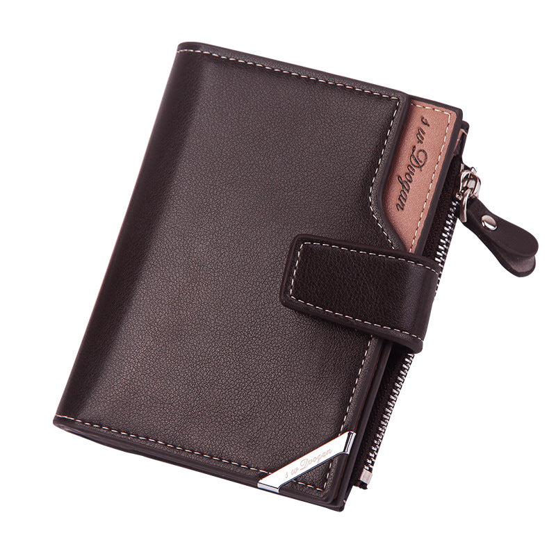 Men's Short Fashionable Retro Wallets