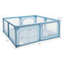 Baby Playpen Extra Large Kids Activity Center Safety Play-Blue - Color: Blue - Minihomy