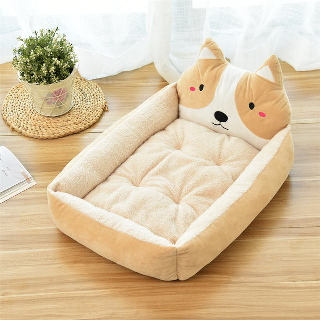 Removable & Washable Teddy Pet Nest for Dogs & Cats - Kennel Supplies