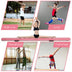 7 Feet Folding Portable Floor Balance Beam with Handles for Gymnasts-Pink - Color: Pink - Minihomy