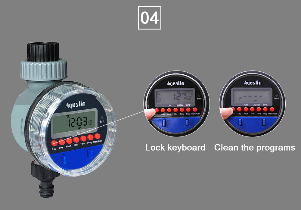 Irrigation time controller