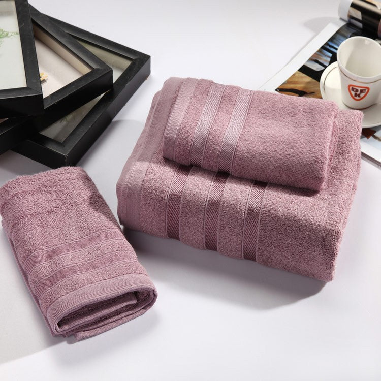 Bamboo Towel Set - Antibacterial And Hypoallergenic - Minihomy