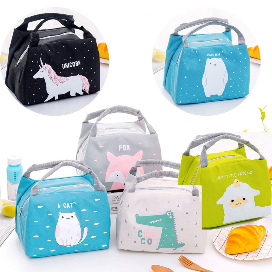 Cartoon insulated lunch bag - Minihomy