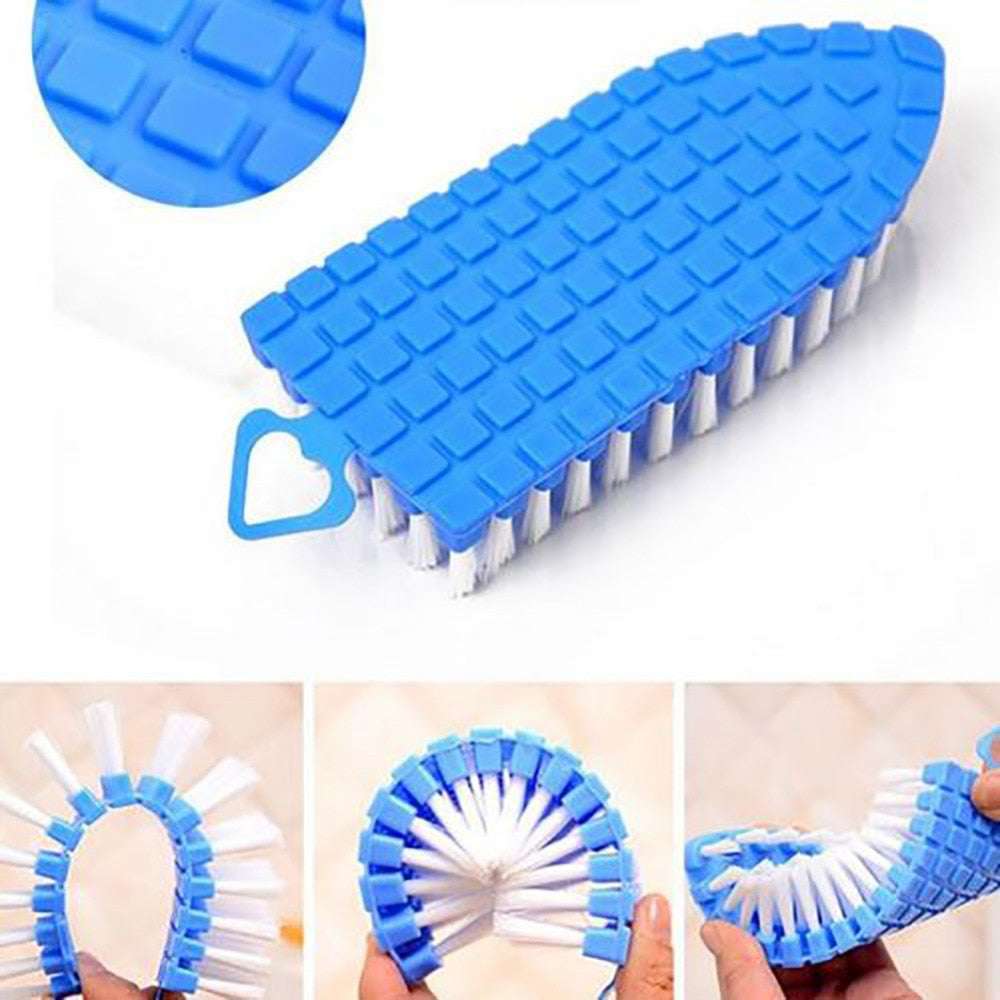 Cleaning Brush Cooker Cleaning Brush Flexible Pool Brush Bath Tile Brush - Minihomy