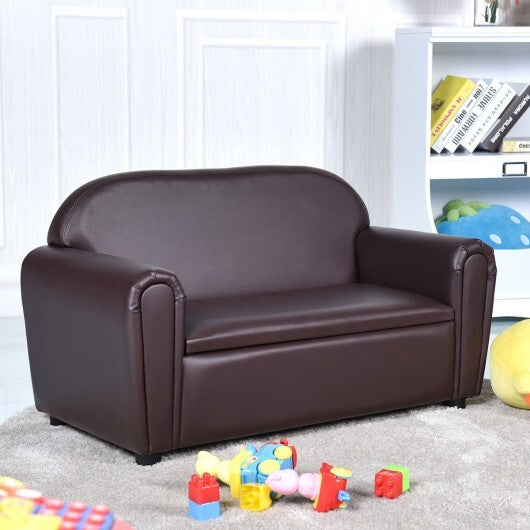 Kids Sofa Armrest Chair with Storage Function