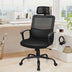 Mesh Office Chair High Back Ergonomic Swivel Chair - Color: Black - Minihomy