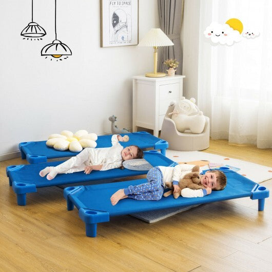 52 x 23 Inch Pack of 6 Kids Stackable Daycare Rest Mat - Minihomy