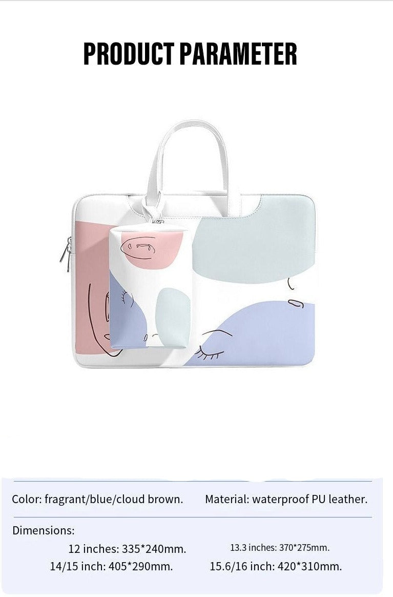 Girl Laptop Bag Cute Bag Liner Bag Notebook - Minihomy