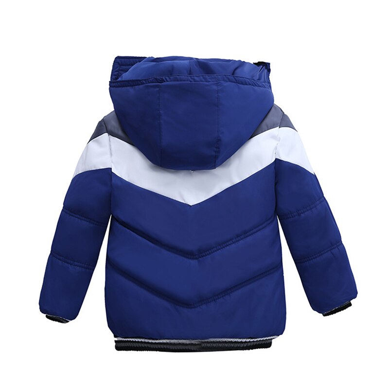 Long Sleeved Hooded Padded Jacket For Boys - Minihomy