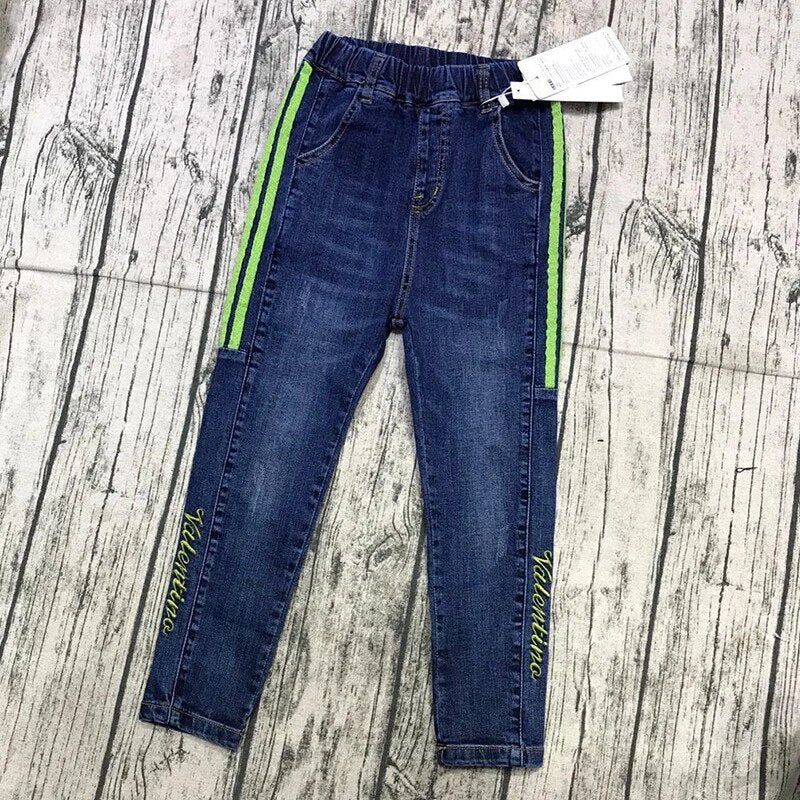 Boys Jeans Clothes Kids Cowboy Long Pants - Minihomy