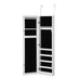 Door and Wall Mounted Armoire Jewelry Cabinet with Full-Length Mirror - Minihomy