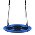 40 Inch Flying Saucer Tree Swing Indoor Outdoor Play Set-Blue - Color: Blue - Minihomy