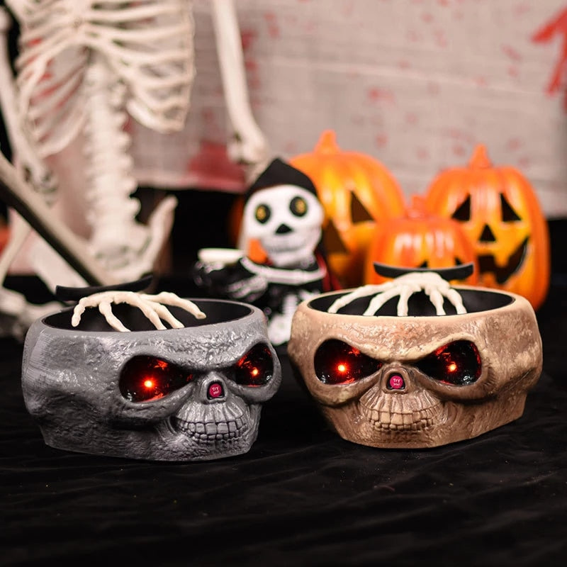 Electric Halloween Ghost Hand Candy Bowl - Minihomy