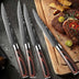 Color Wooden Handle Steak Knife Stainless Steel Western Kitchen Knives - Minihomy