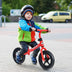 Kids No Pedal Balance Bike with Adjustable Handlebar and Seat-Red - Color: Red - Minihomy