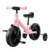 4-in-1 Kids Training Bike Toddler Tricycle with Training Wheels and  Pedals-Pink - Color: Pink - Minihomy